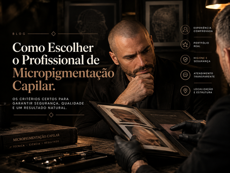Como Escolher o Profissional de Micropigmentação Capilar