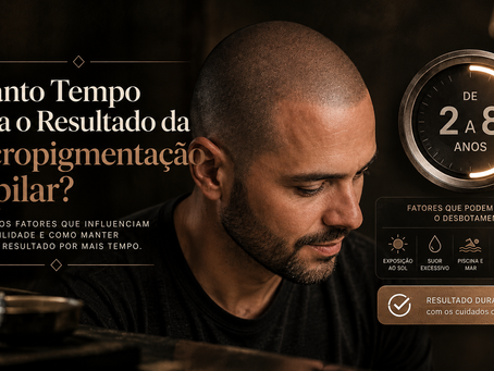 quanto tempo dura o resultado da micropigmentação capilar
