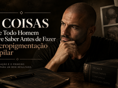 coisas que todo homem precisa saber sobre micropigmentação capilar dicas de micro capilar