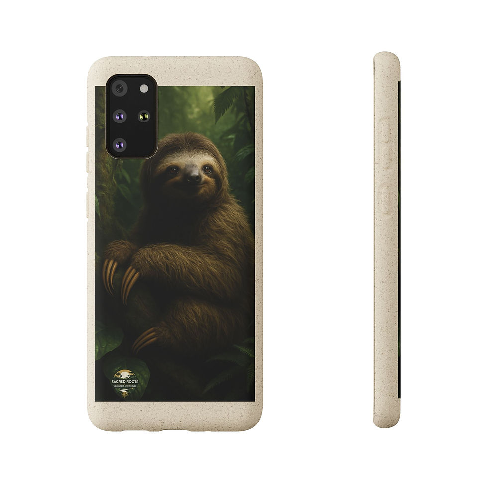 Thumbnail: Biodegradable Sloth Phone Case