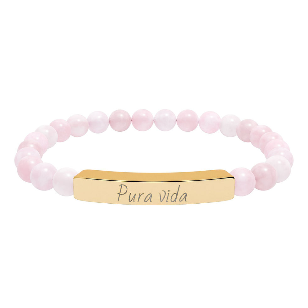 Thumbnail: Variety Of Natural Stone Bracelets — Pura Vida Engraving