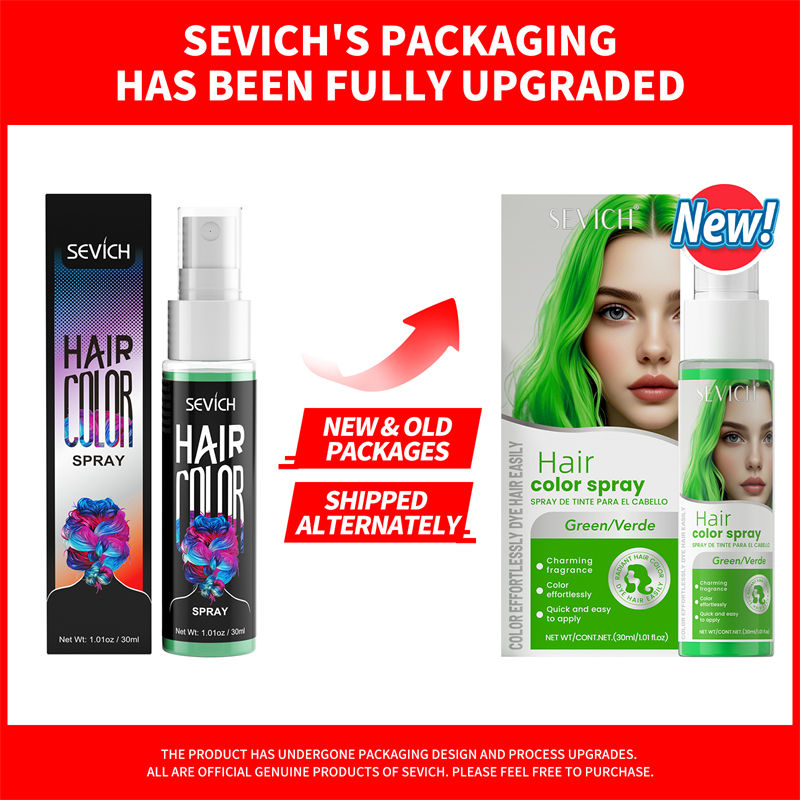 Thumbnail: Hair Color Spray Hairs Dyed Hair Colour Styling Product Long Lasting Dye for Hai