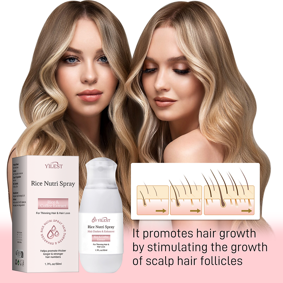 Thumbnail: Hair Helper Spray, Rice Water Spray,Hair Strengthens Thickening,Natural Spray St