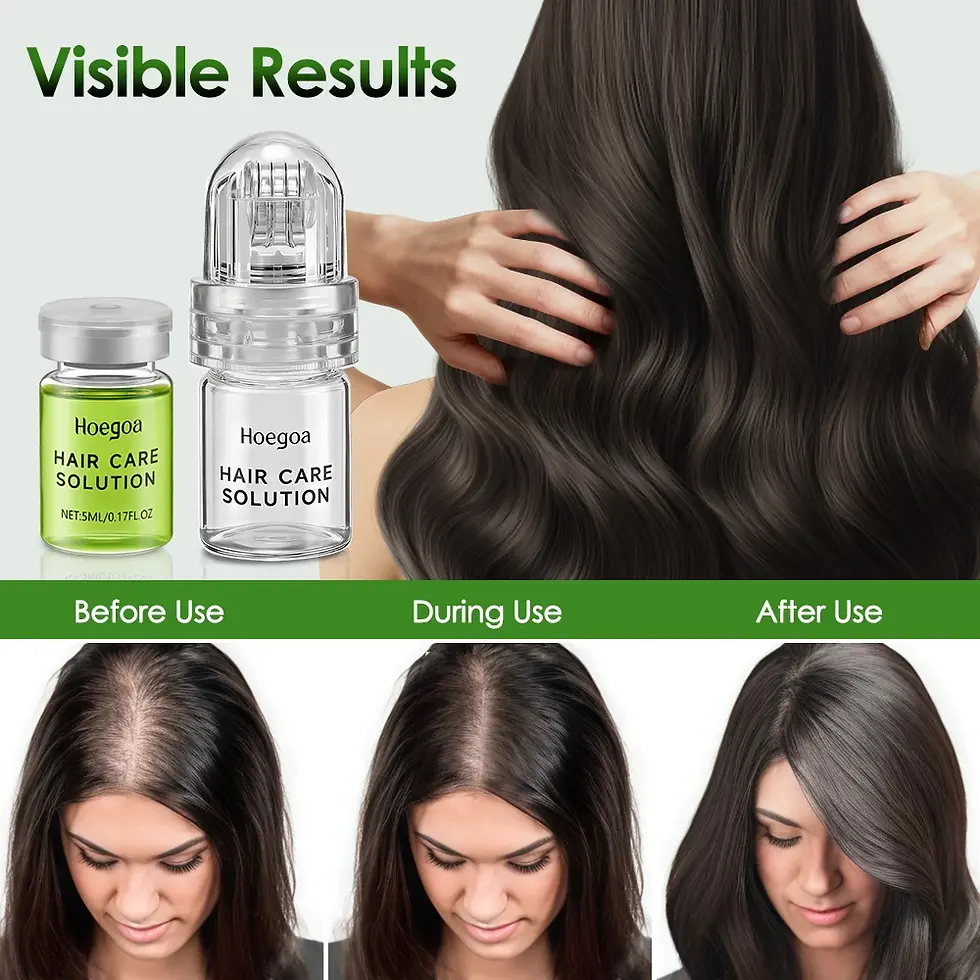 Thumbnail: Hair Essential Care Serum Strengthen Roots Reducing Loss Prevent Baldness Nouris