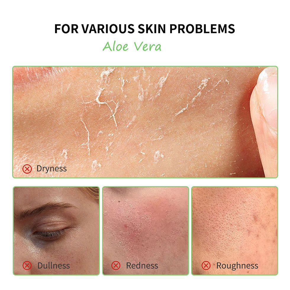 Thumbnail: Multi-skin Care Aloe Vera Skin Care Set Deep Moisturizing Deep Nourishment White