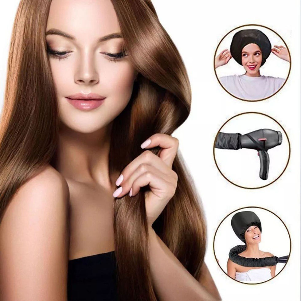 Thumbnail: Hair Dryer Steamer Cap Reusable Styling Drying Hat Hair Care Dry Hair Cap for Ha