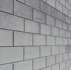 Solid Concrete block 6 inches wall