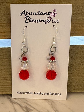 Santa Earrings