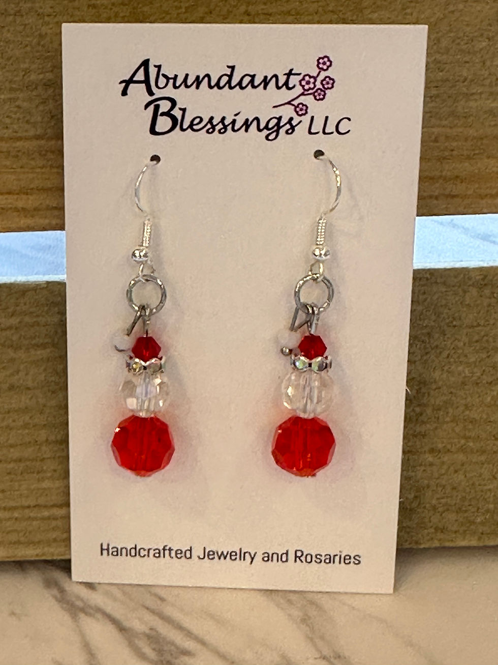 Santa Earrings