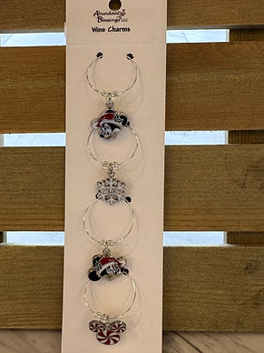 Mickey’s Holiday Wine Charms
