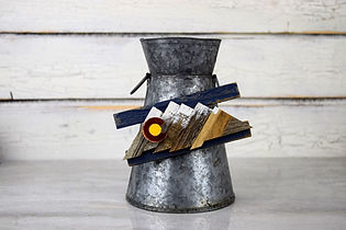 Colorado Mountain Magnet: Handmade Reclaimed Wood