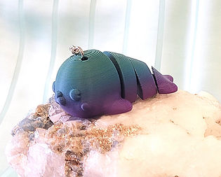 Seal Mat blue/Green & Purple Key Chain Reg