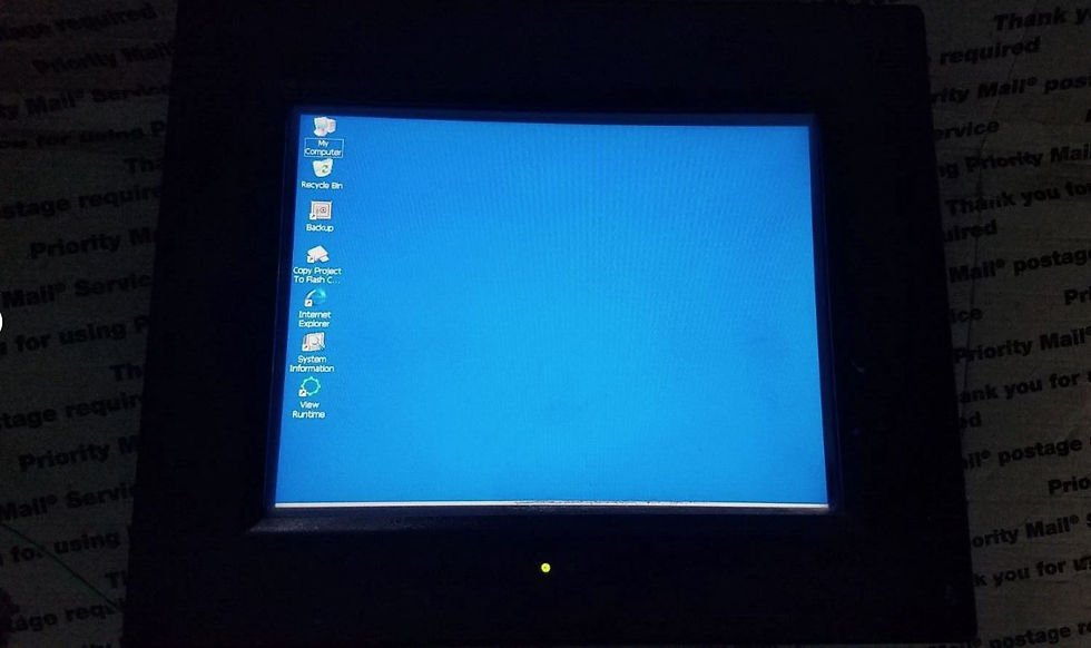 Thumbnail: QuickPanel View Intermediate Operator Interface ES0821 IC754 VBI08CTD BB