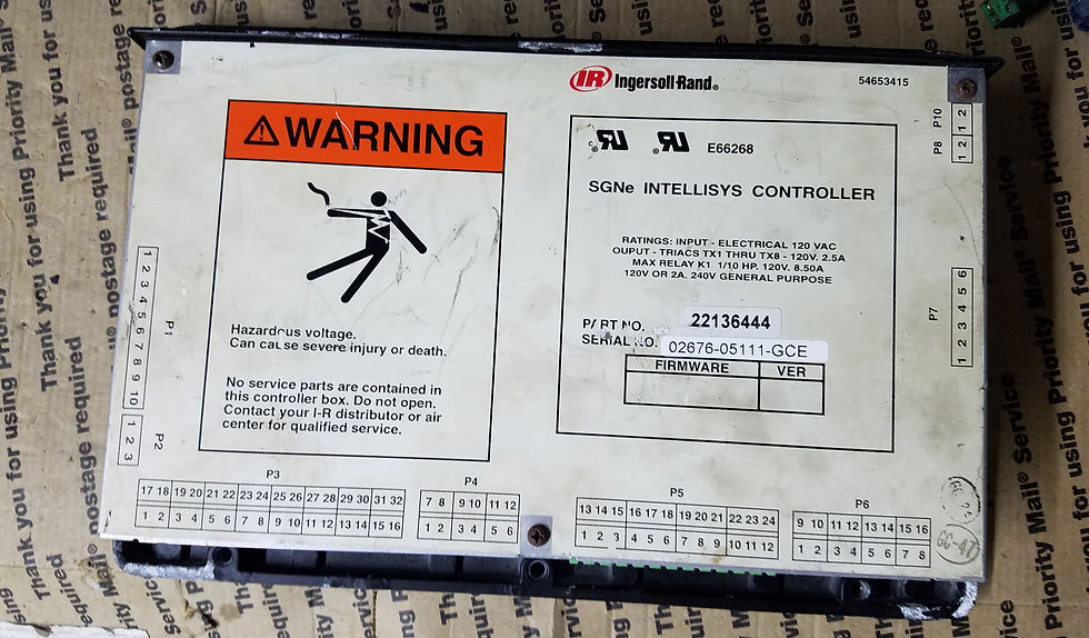 Thumbnail: Ingersoll Rand 22136444 Intellisys Controller For parts or not working