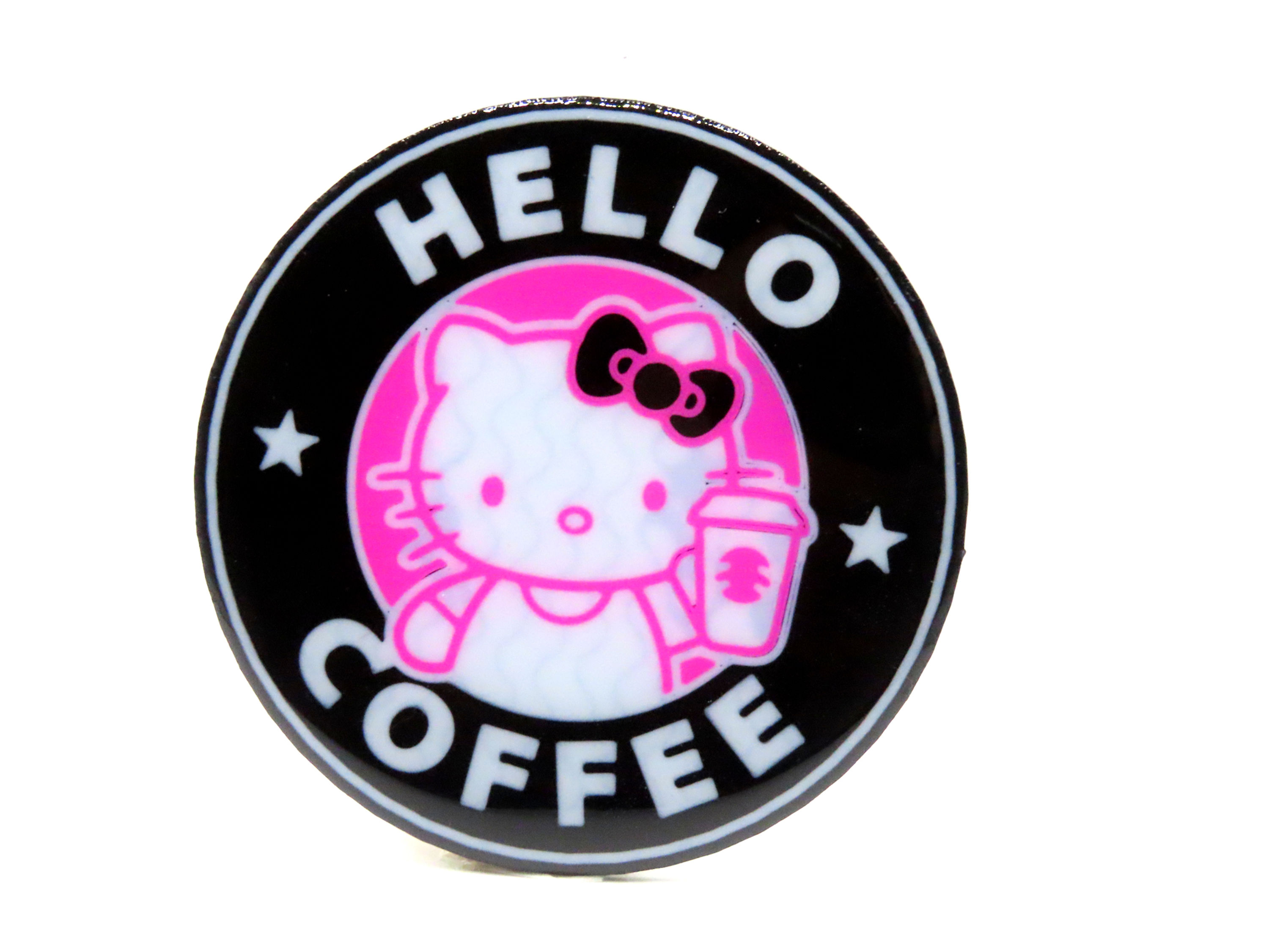 Hello Coffee Coaster