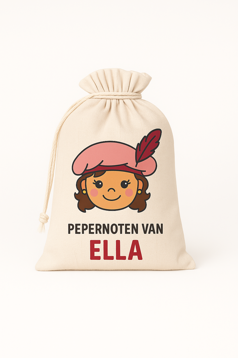 Pepernotenzakje met naam – Piet