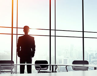 Businessperson in Office