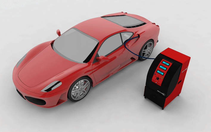 ferrari avec le décalamineur