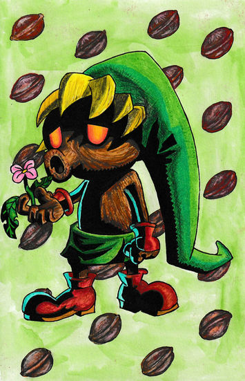 Deku Link from Legend of Zelda: Majora's Mask