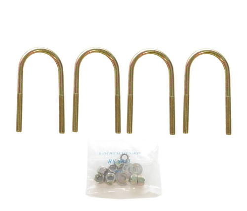 3 Inch Rear Lift Block Kit With U-Bolts – Fits S10 Colorado Dakota Ranger Mazda Jeep Frontier HiLux
