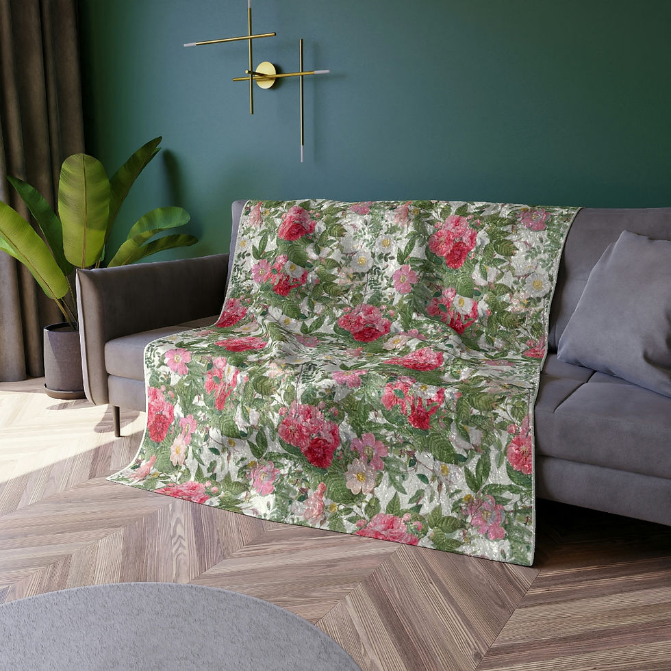 Thumbnail: Crushed Velvet Blanket