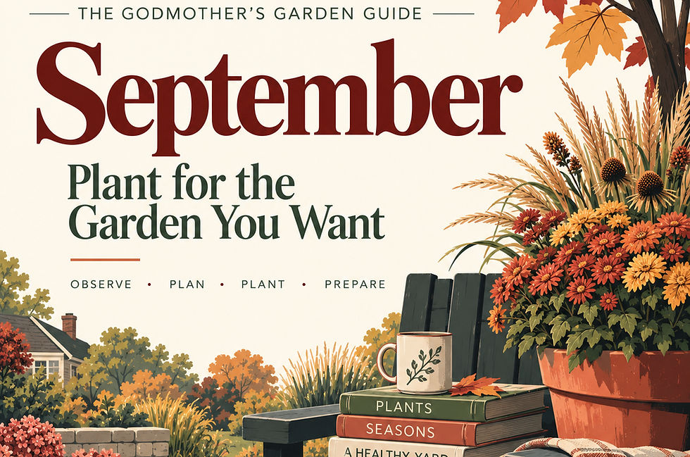 The Godmother’s Garden Guide: September