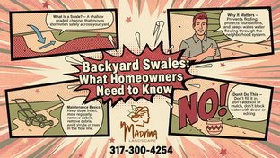 Backyard Swales: What They Are, Why They Matter, and How to Landscape Around Them