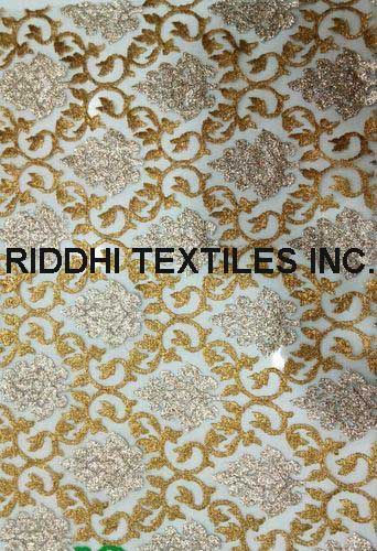 MULTI THREAD EMBROIDERY FABRIC RIDDHI TEXTILES INC., DELHI