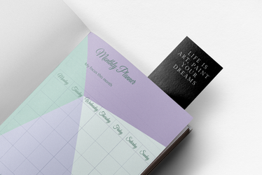 Месечен планер недатиран