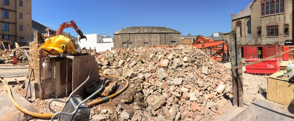 The historic Astoria building in Brighton Demolition
