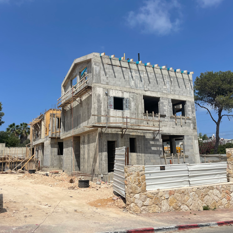 House under Construction in Israel