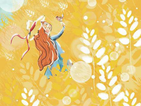 His first flight: discovering how to fly!