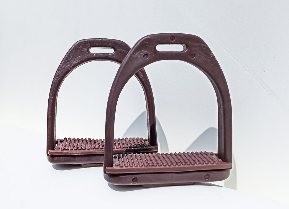 Thumbnail: PLASTIC STIRRUPS FOR HORSE RIDING