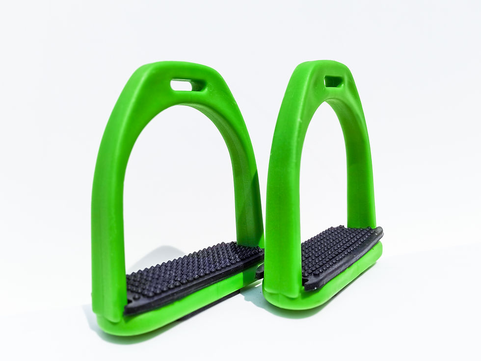 Miniature : PLASTIC STIRRUPS FOR HORSE RIDING