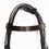 Thumbnail: REAL LEATHER HUNTER BRIDLE WITH 2" NOSEBAND & BROWBAND, BLACK & BROWN COLOR