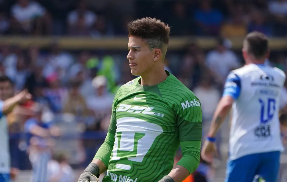 Sebastián Sosa, portero de Pumas, será baja por el resto del Clausura 2023