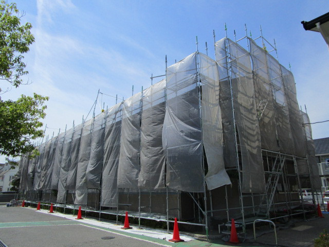 3年前に全棟・外壁塗装施工済み
