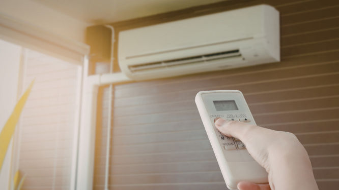 エアコンが古い