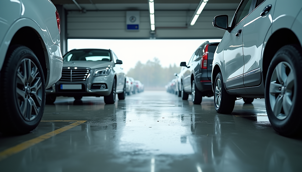 AI-powered doorstep car wash franchise model in India with Englux service operations