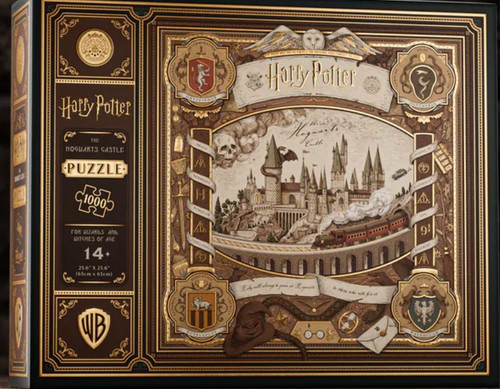 Harry Potter レア 貴重 GOLD ゴールド 置物 puzzle Harry Potter 1000 Piece Gold Foil Puzzle | MADHOUSE