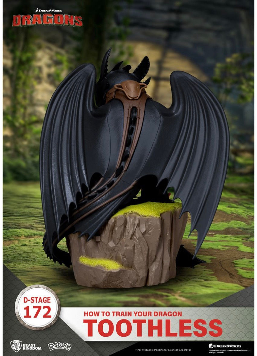 Thumbnail: How to Train Your Dragon Toothless DS-172 D-Stage Statue