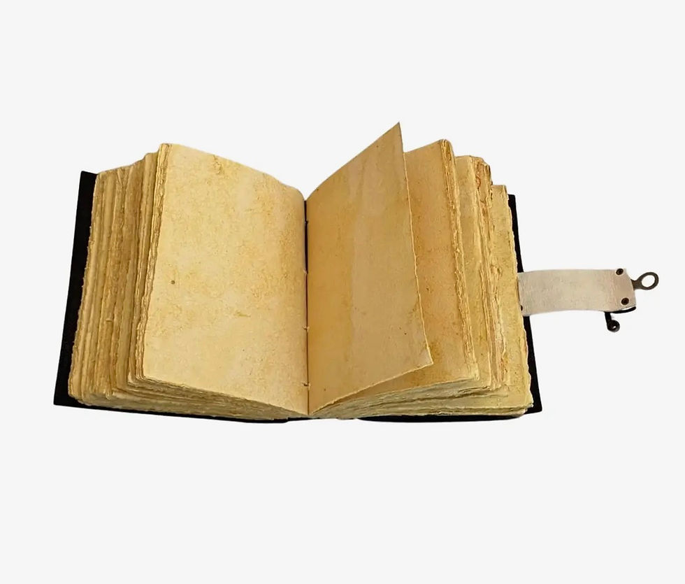 Thumbnail: Into the Night Gothic Leather Journal