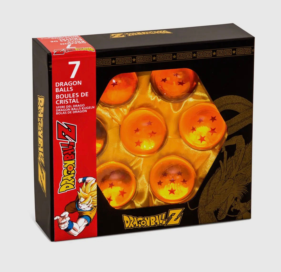 Dragon BallZ Collector's Set 7 Dragon Balls 2" Diameter