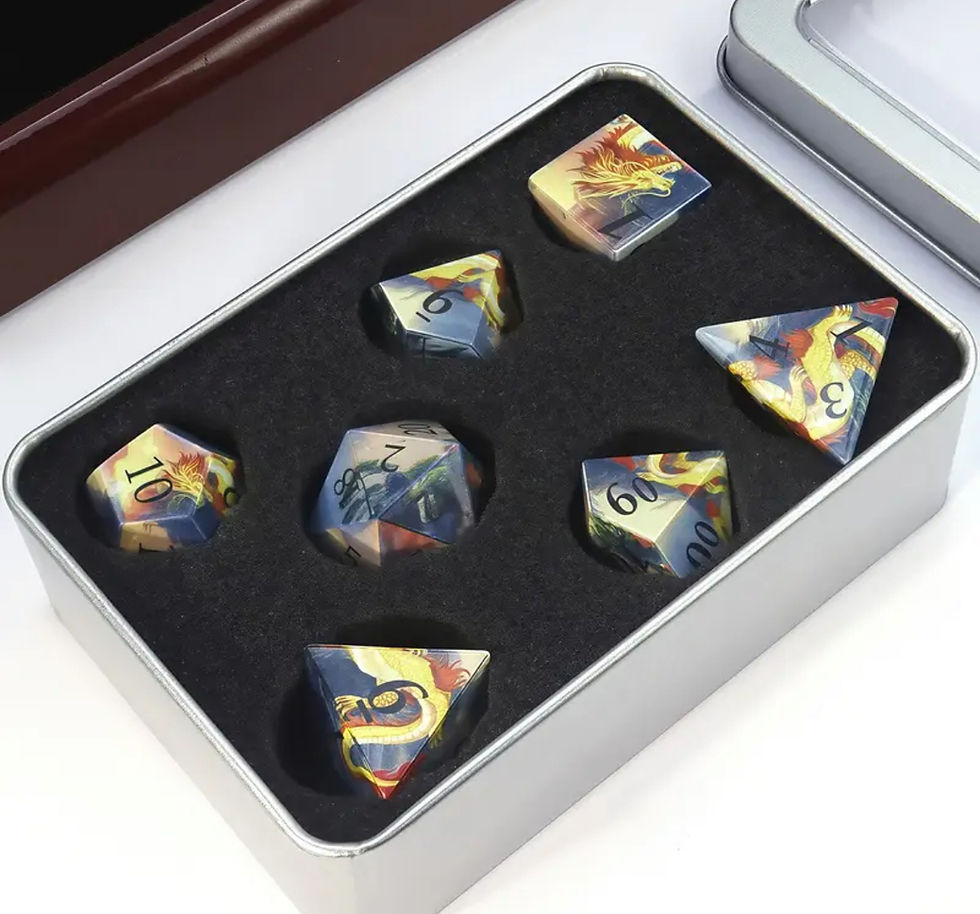Mystical Dragon dice set 