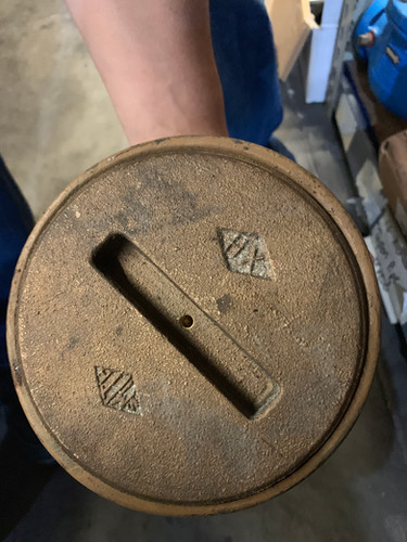 Smith - Round type Floor Cleanout, Bronze | MaximoSupplyCorp