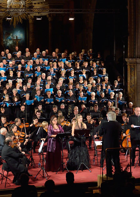 La chorale en action