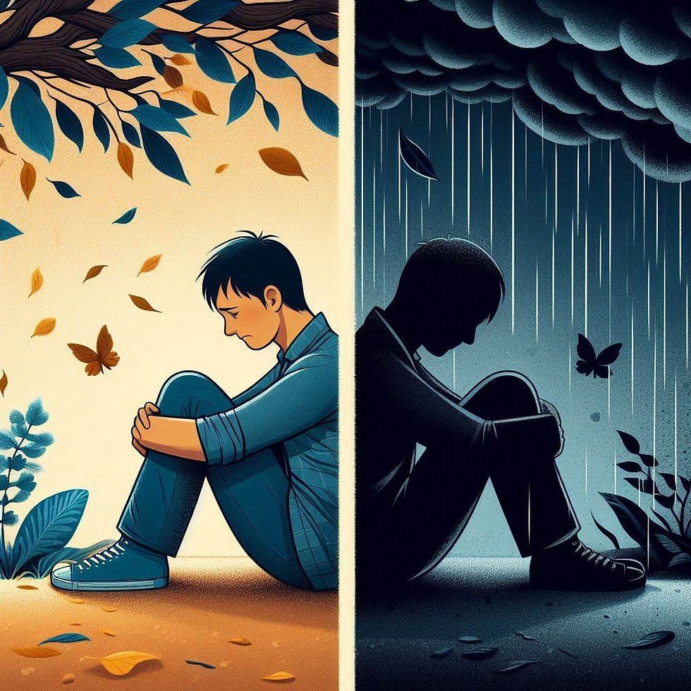 Como Saber se tenho Depressão ou estou apenas Triste?