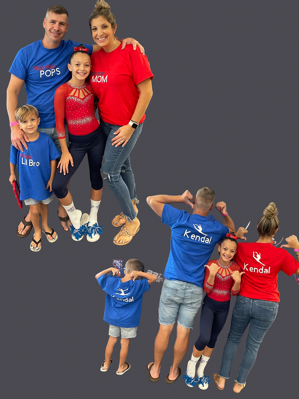Family Gymnastics Fan Shirts