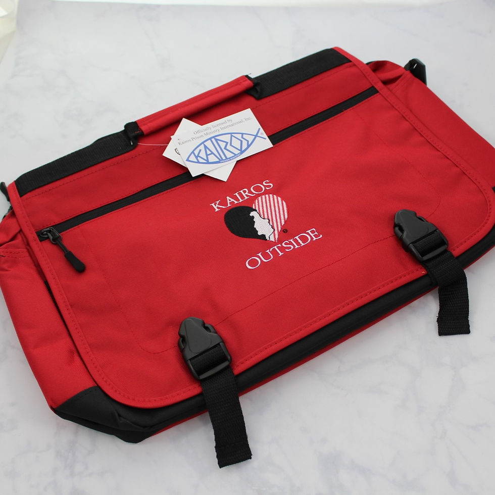 Thumbnail: Licensed Kairos Prison Ministry Messenger Bag/Briefcase