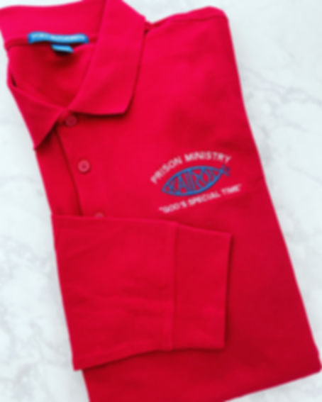 Licensed Kairos Inside K100LS Long Sleeve Core Classic Pique Polo